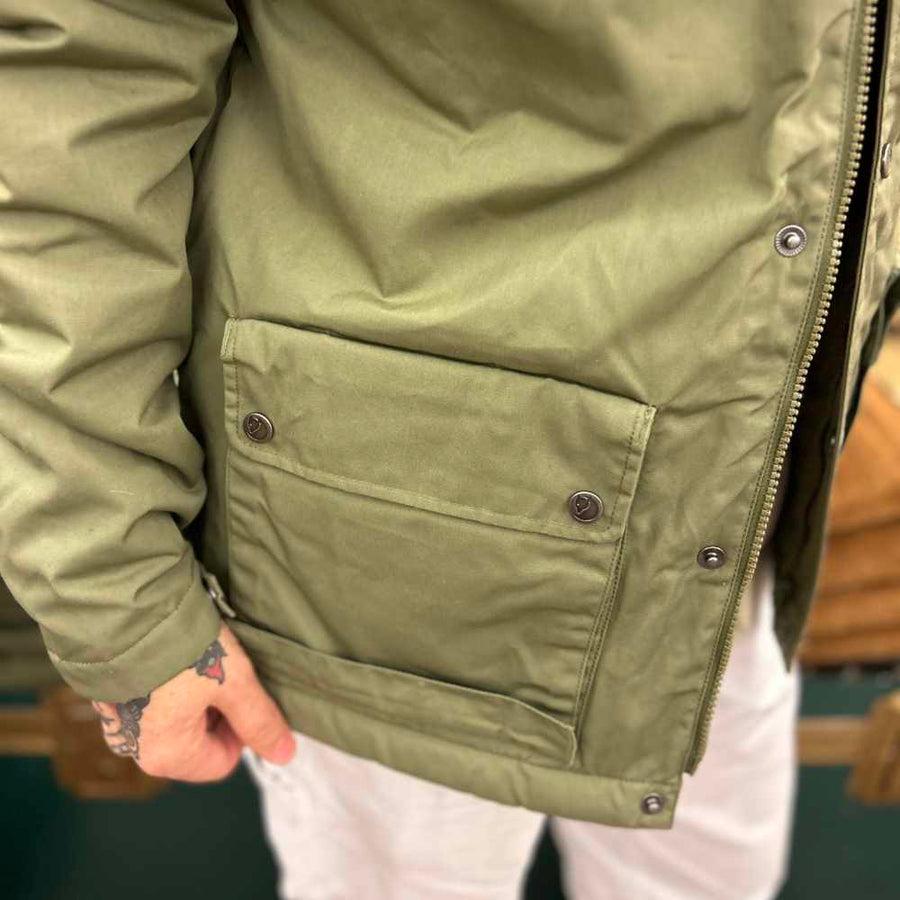 fjallraven greenland winter jacket m gren dark grey