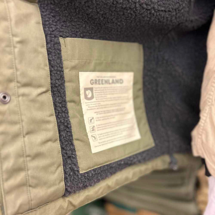fjallraven greenland winter jacket m gren dark grey