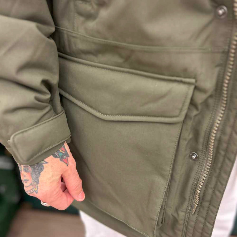 fjallraven nuuk lite parka m laurel green
