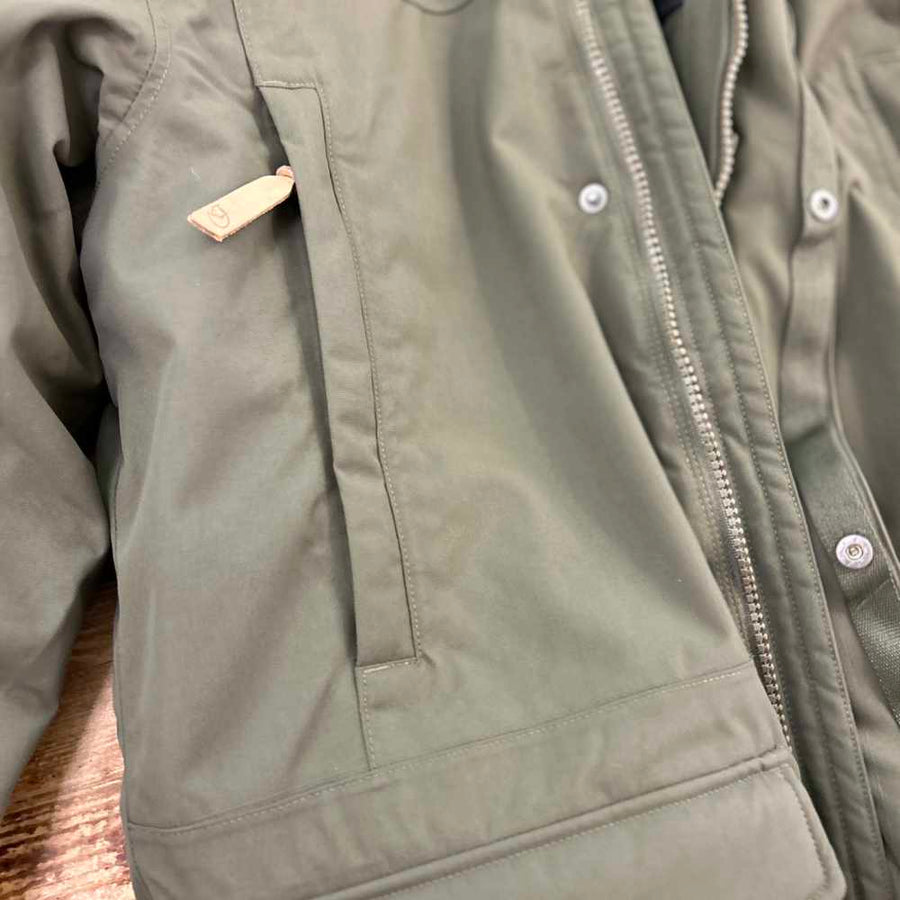 fjallraven nuuk lite parka m laurel green