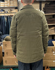 fjallraven ovik down shirt jacket laurel green