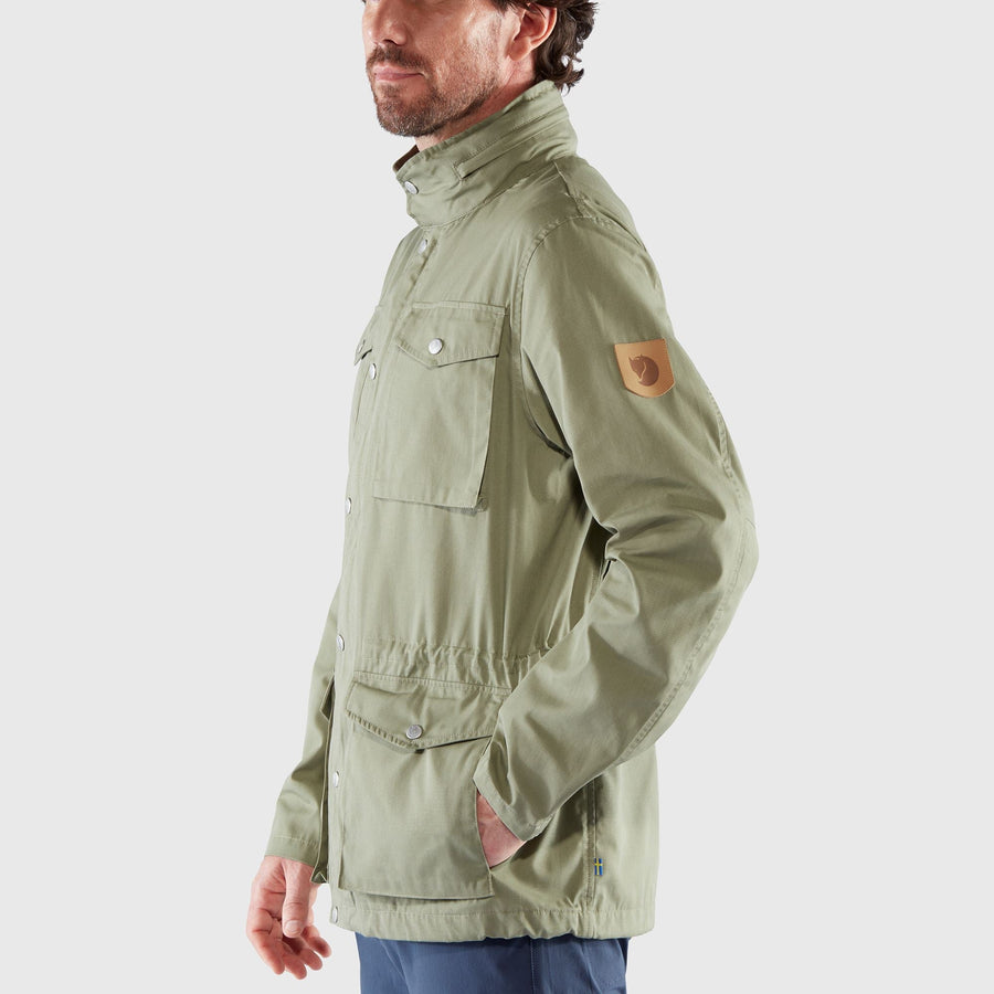 fjallraven raven light jacket green (LAST SIZE XXL)