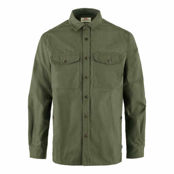 fjallraven singi overshirt laurel green