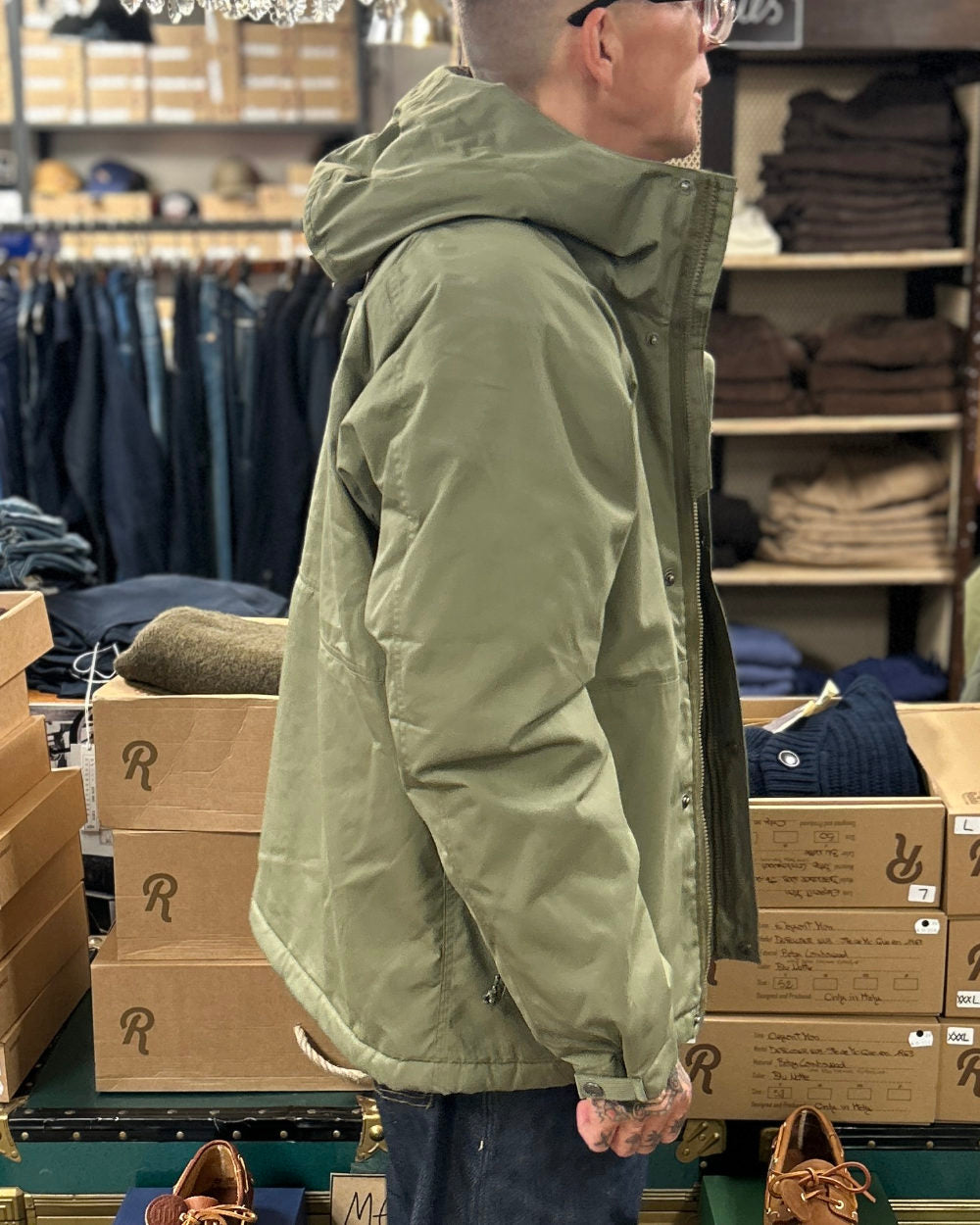fjallraven vardag g1000 pile jacket green