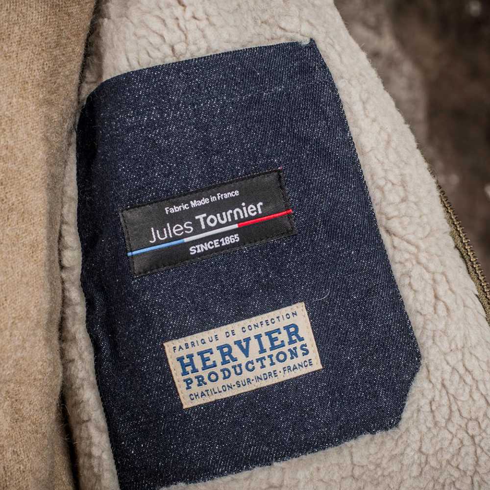 fleurs de bagne le gilet discipline denim 13oz