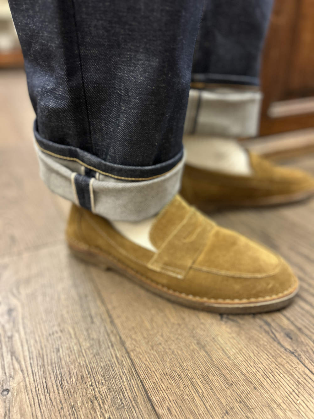 fleurs de bagne classic denim selvedge pockets raw denim – www