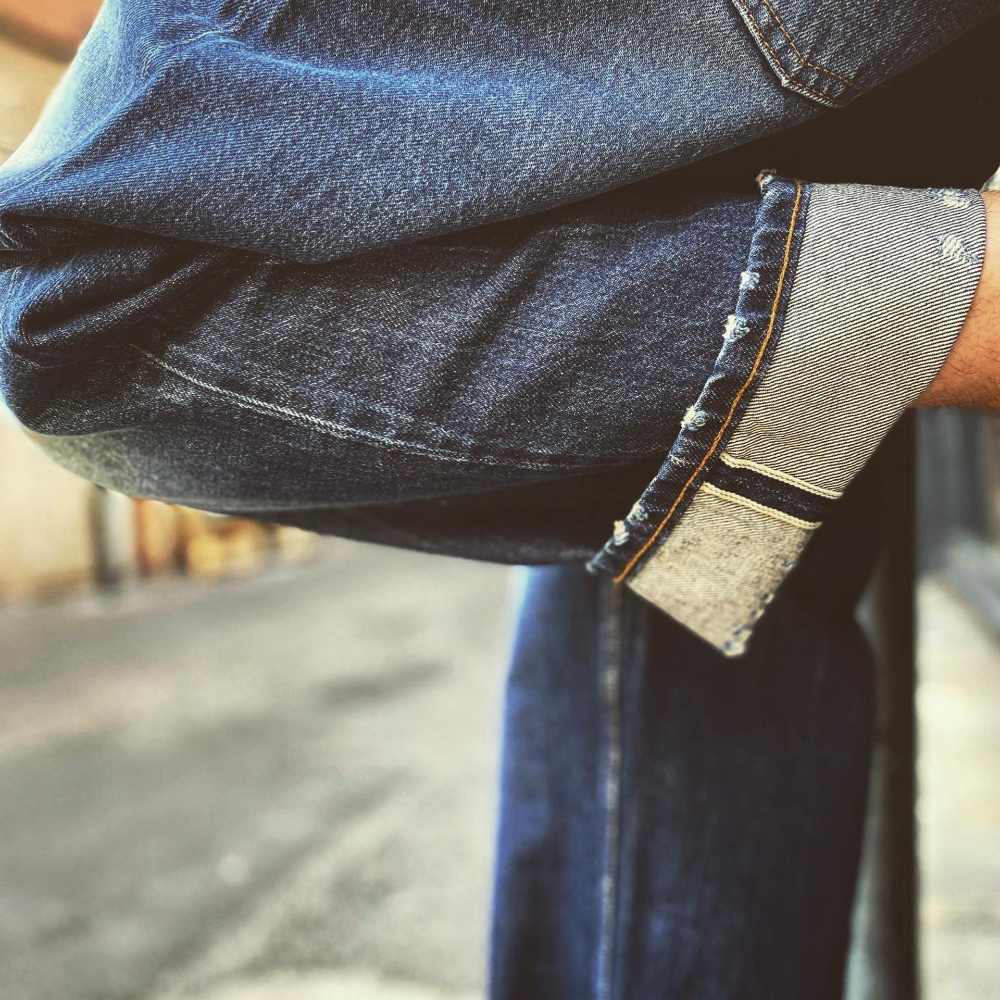 fleurs de bagne the denim cargo selvedge heavy used