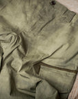 fleurs de bagne le pantalon de combat ripstop kaki