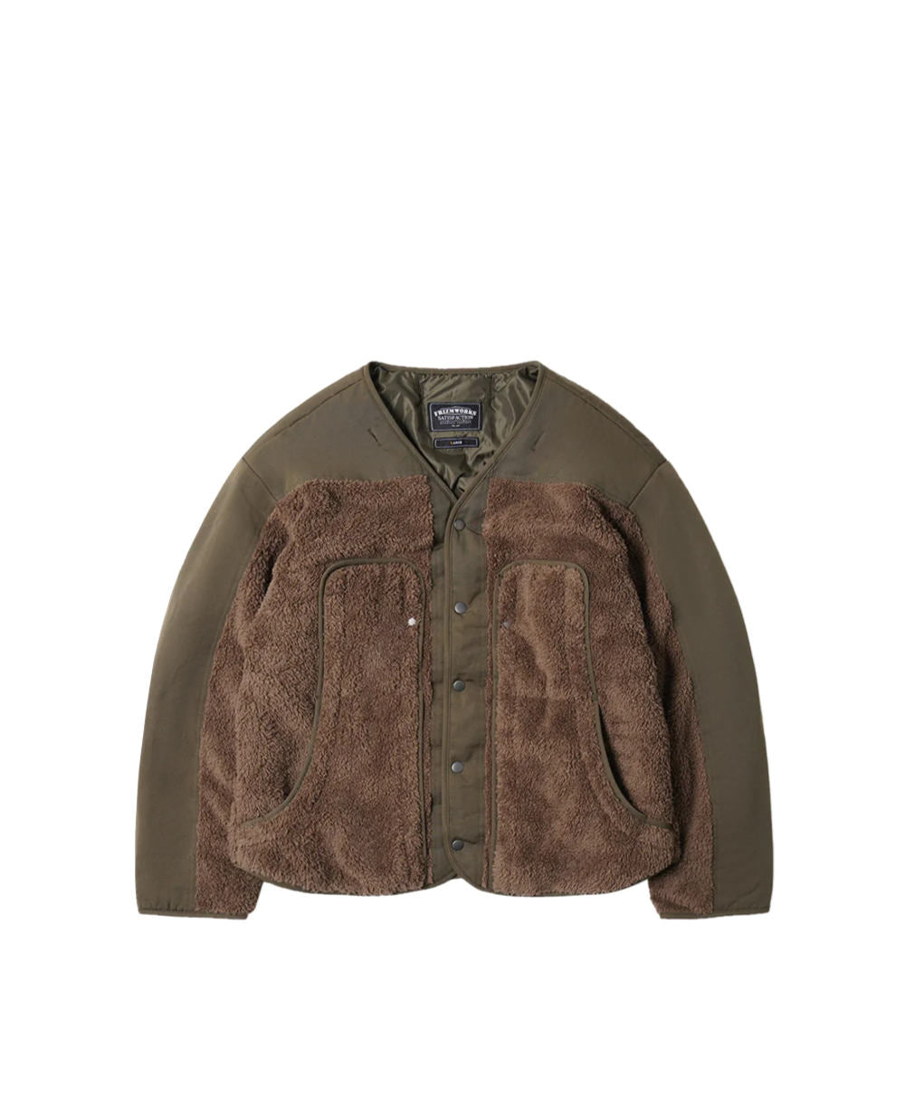 frizmworks smock hooded parka olive