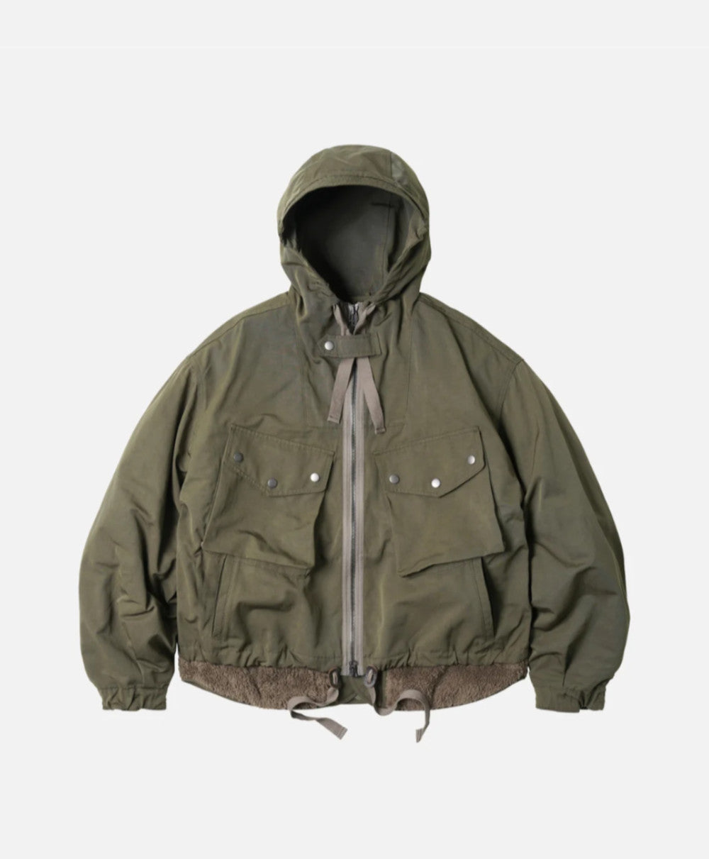 frizmworks smock hooded parka olive