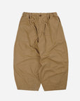 frizmworks twill balloon pants beige