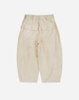 frizmworks twill balloon pants ivory