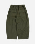 frizmworks twill balloon pants olive