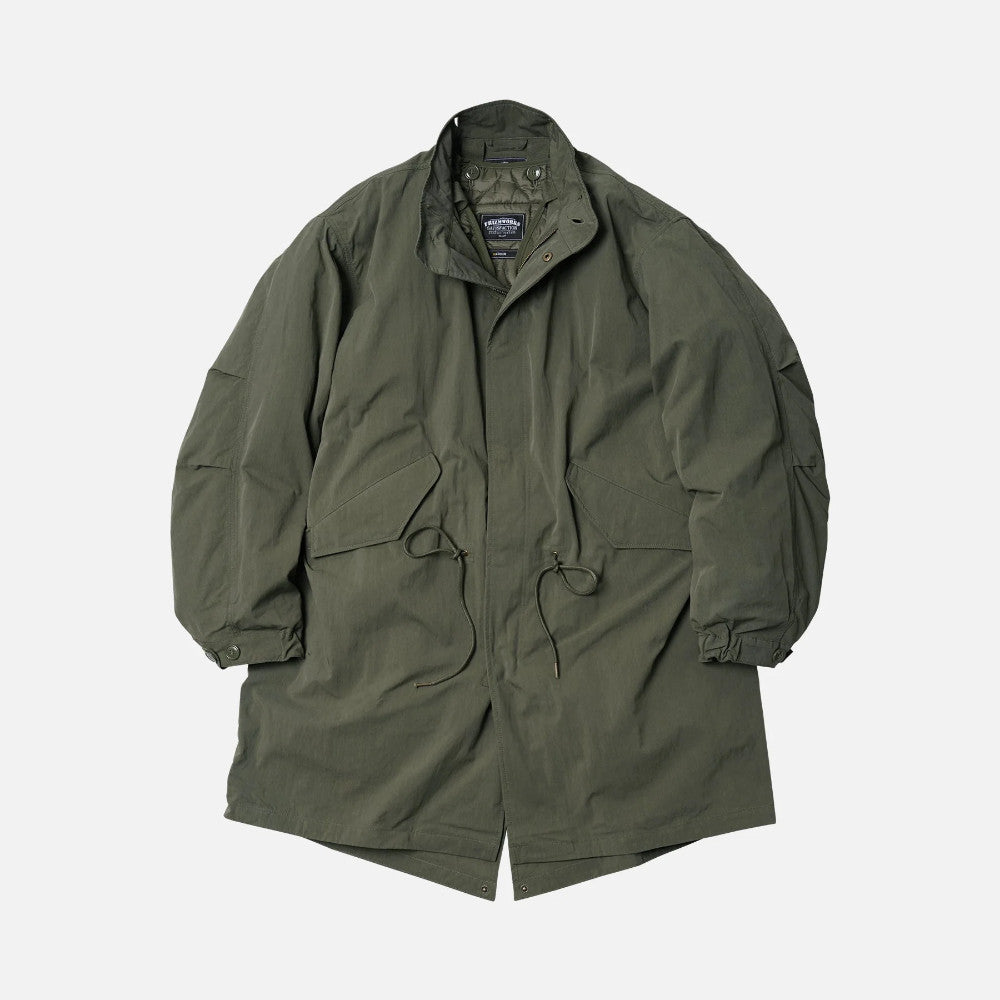 frizmworks vincent m1965 fishtail 2 in 1 parka olive