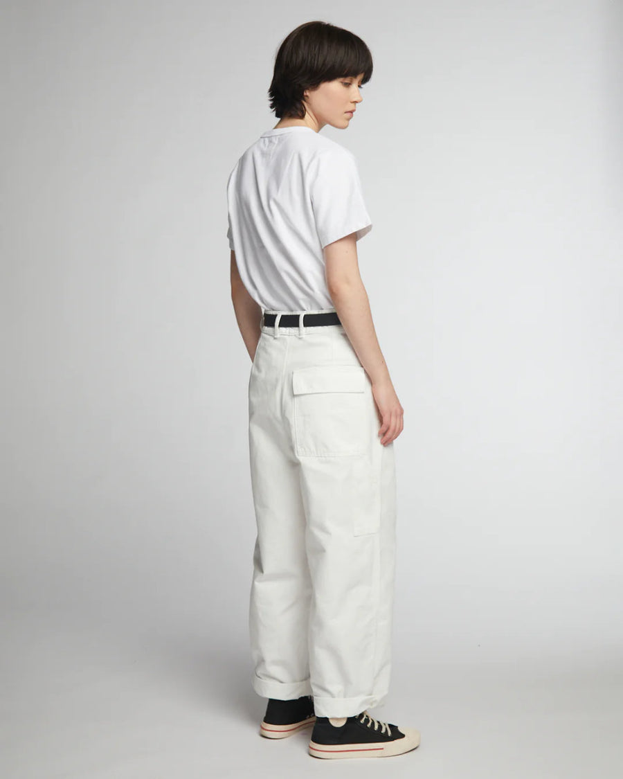 girls of dust british worker pants canvas milk