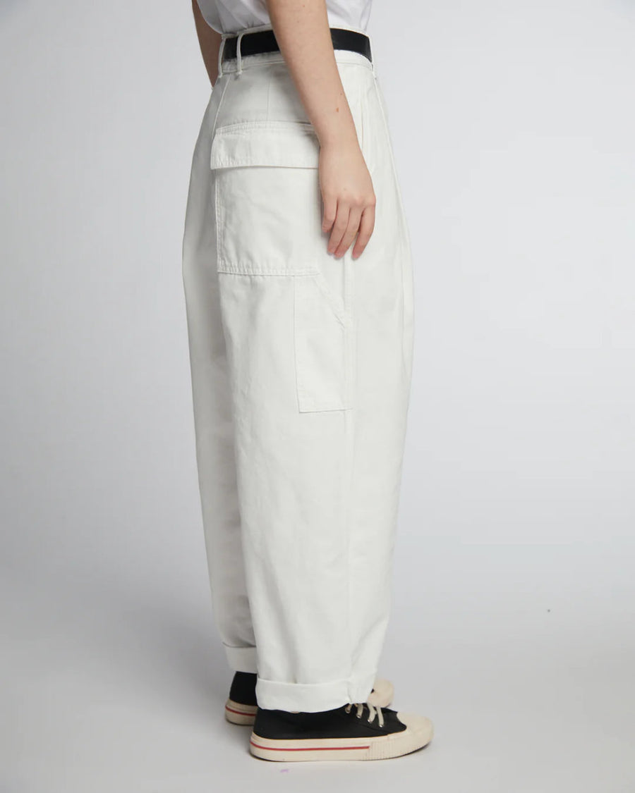 girls of dust british worker pants canvas milk
