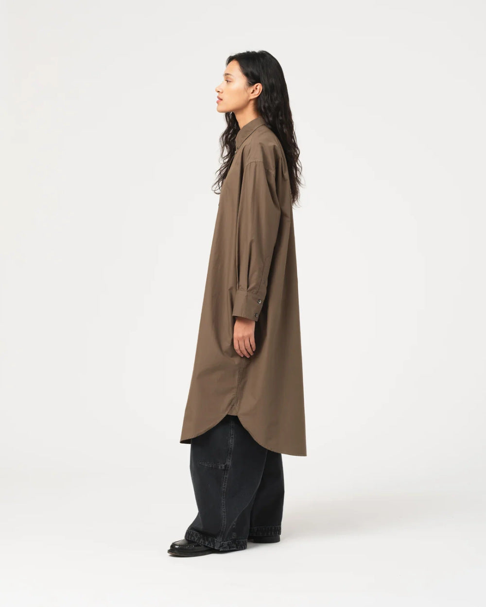 girls of dust imperial shirt peach poplin lizard