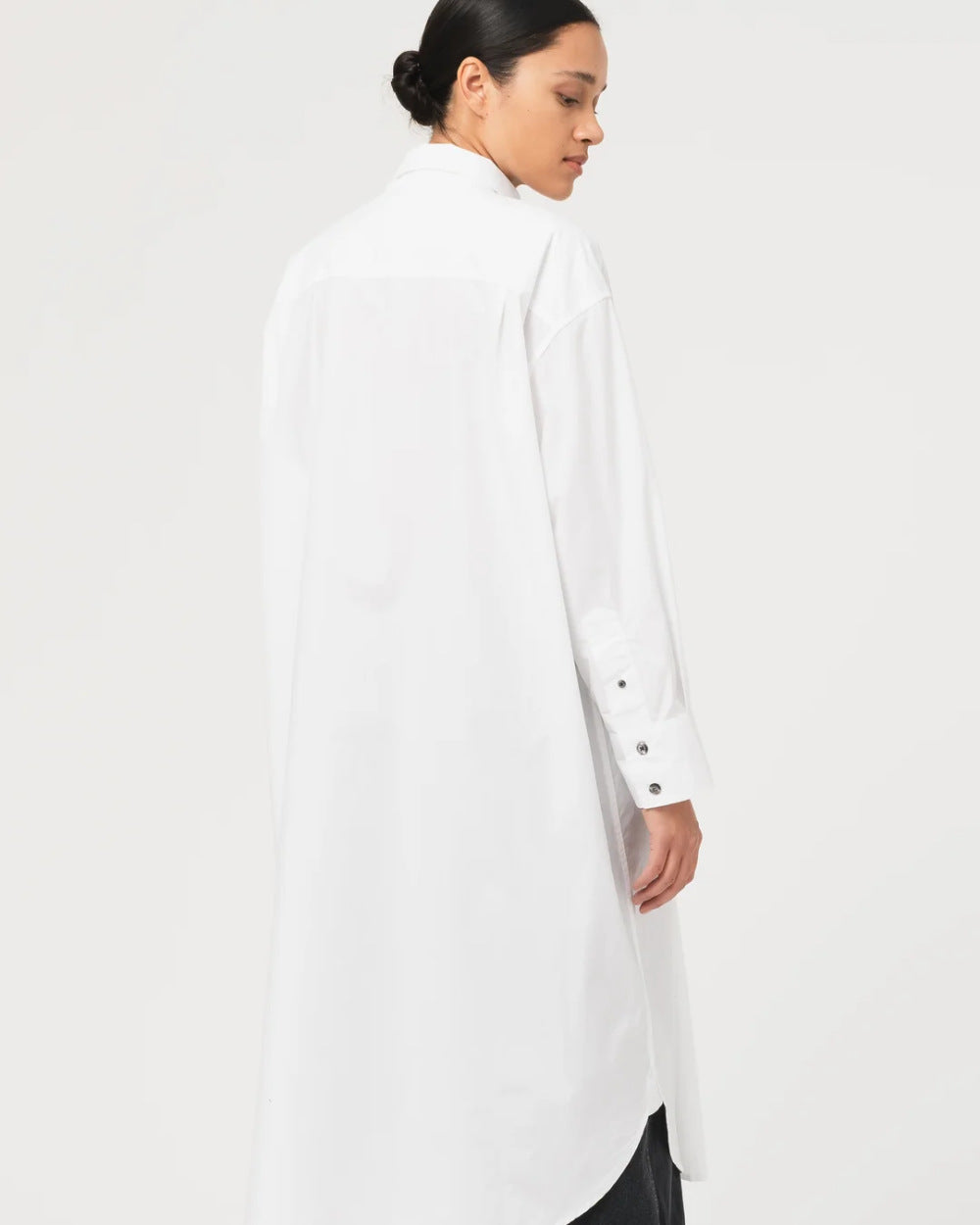 girls of dust imperial shirt peach poplin white