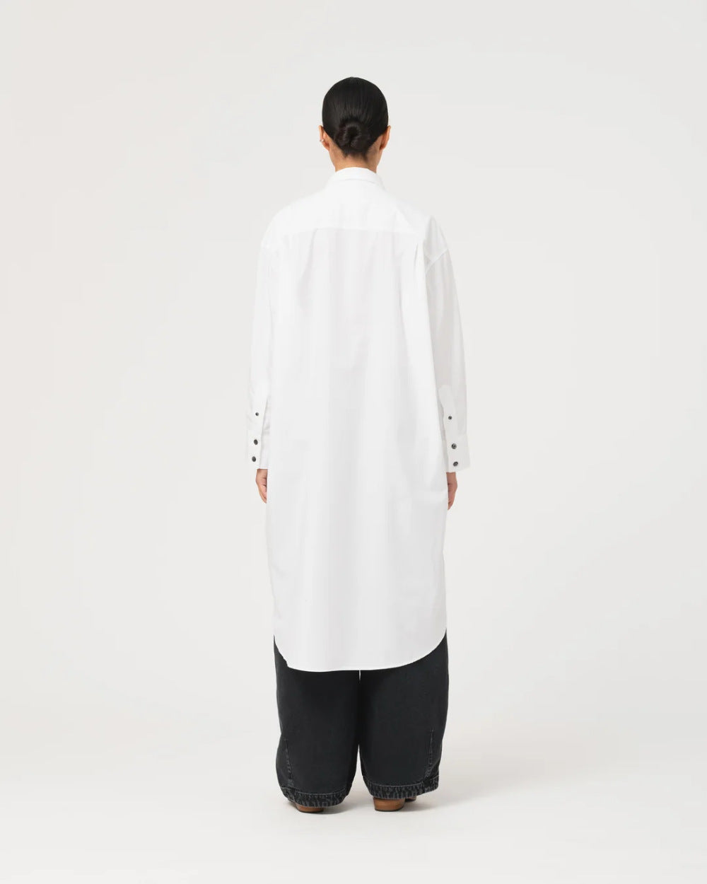 girls of dust imperial shirt peach poplin white