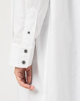 girls of dust imperial shirt peach poplin white