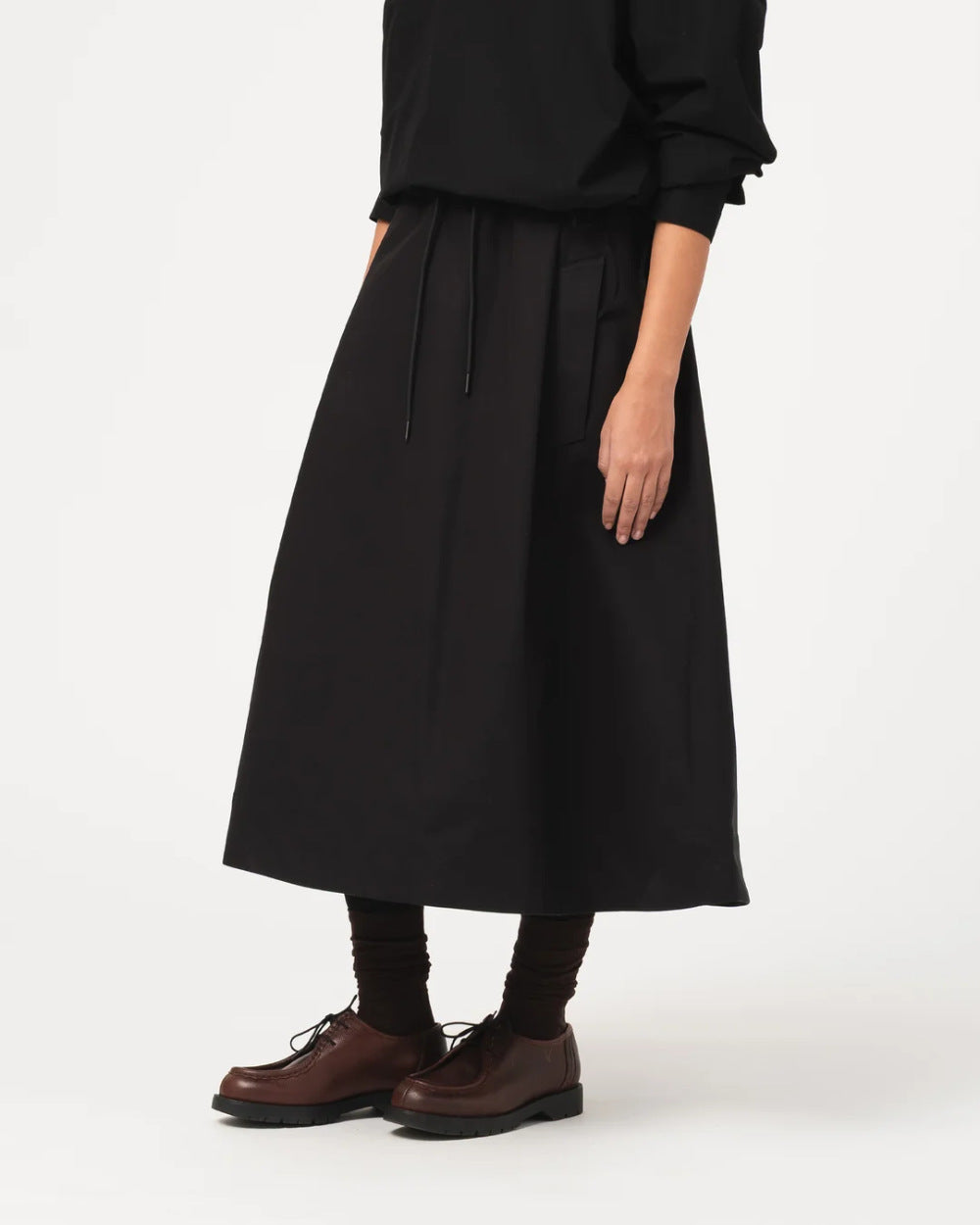 girls of dust meadow skirt nebraska cotton black