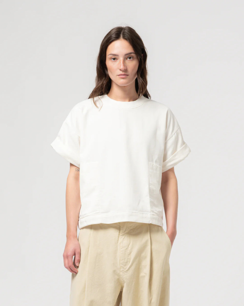 girls of dust physical t-shirt t twill jersey milk