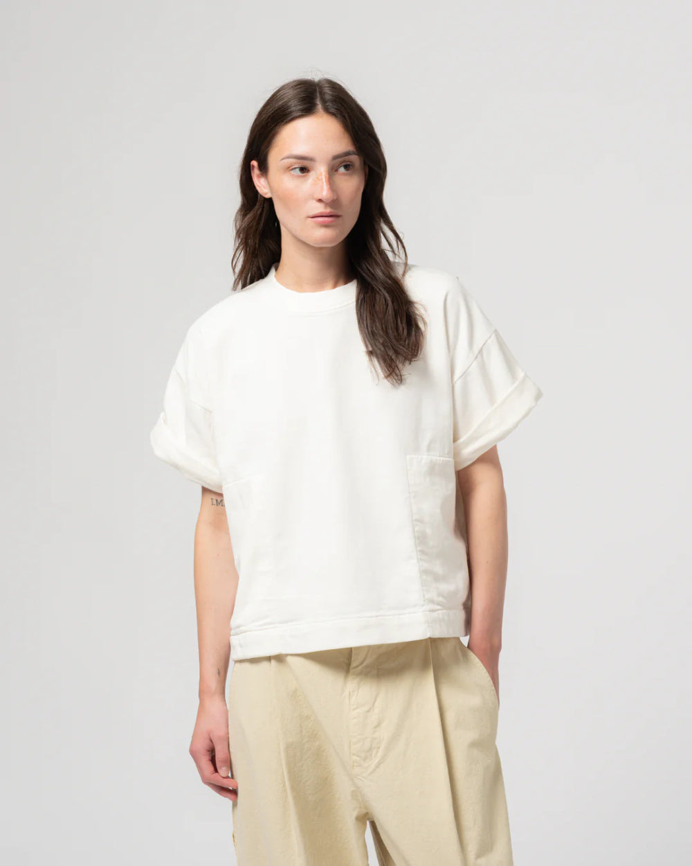 girls of dust physical t-shirt t twill jersey milk