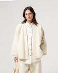 girls of dust shogun kimono sashiko cotton wheat (LAST SIZE MEDIUM)