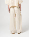 girls of dust sultan pants cotton linen wheat