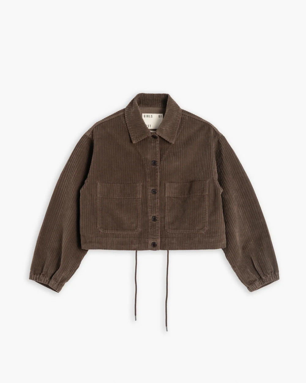 girls of dust woopsy jacket dream cord sepia