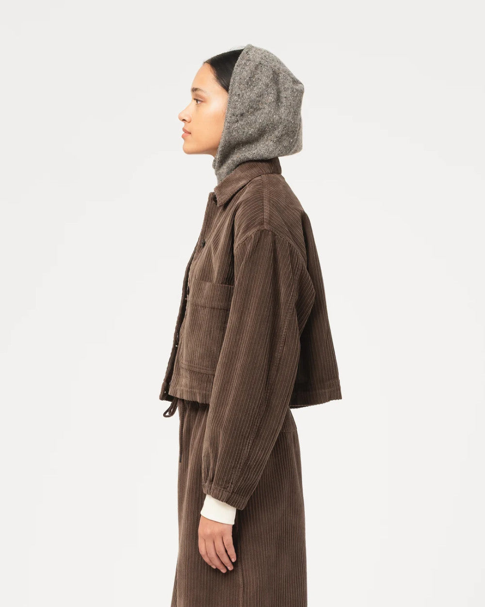 girls of dust woopsy jacket dream cord sepia