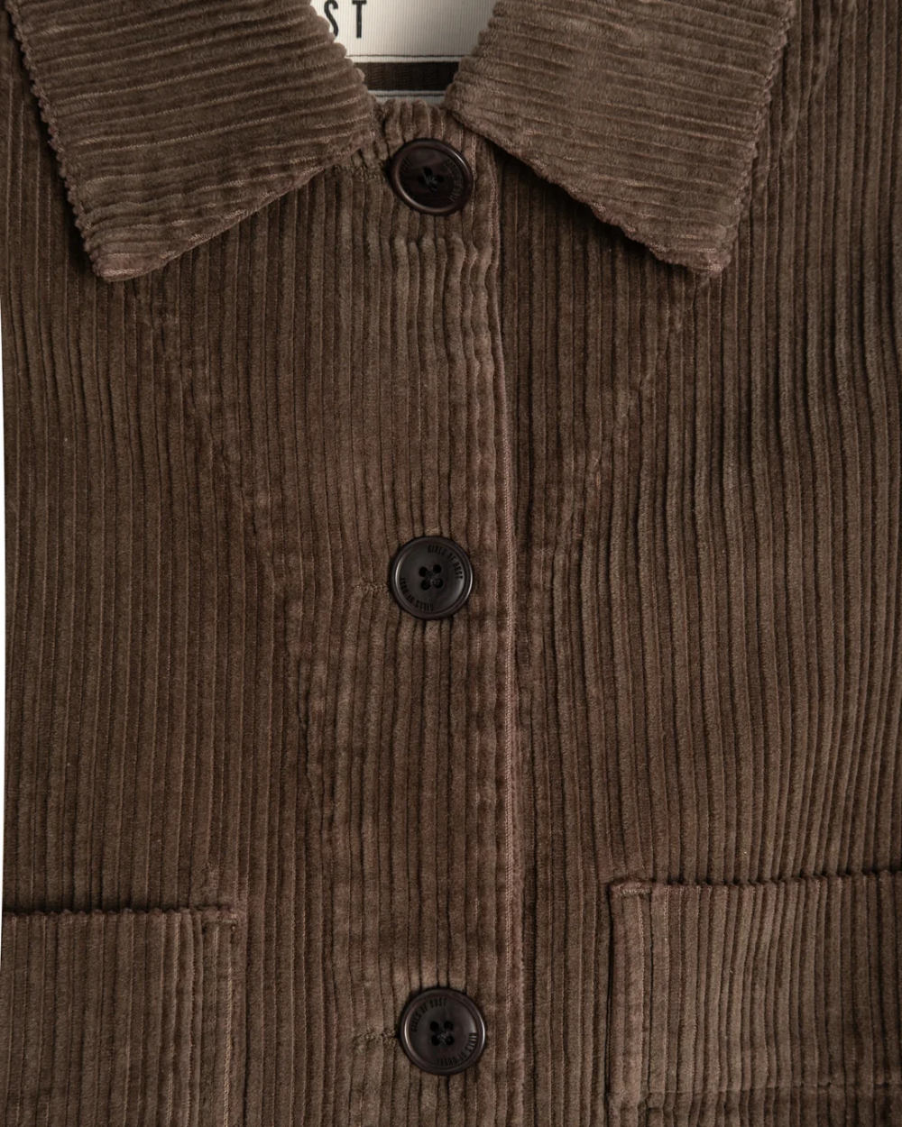 girls of dust woopsy jacket dream cord sepia