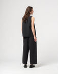 girls of dust zen pants crispy cotton midnight blue