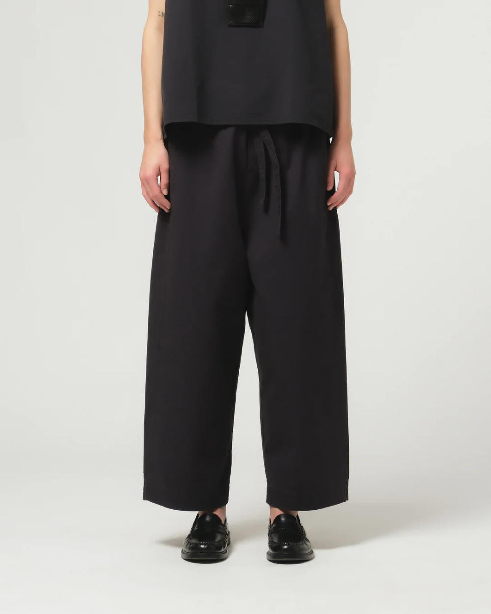 girls of dust zen pants crispy cotton midnight blue