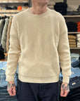 grp tec7 CI 10 crewneck pullover ecru