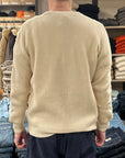 grp tec7 CI 10 crewneck pullover ecru