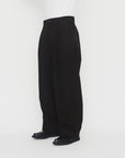 hansen andrew balloon trousers dark brown