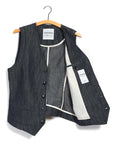 hansen daniel classic waistcoat navy dobby