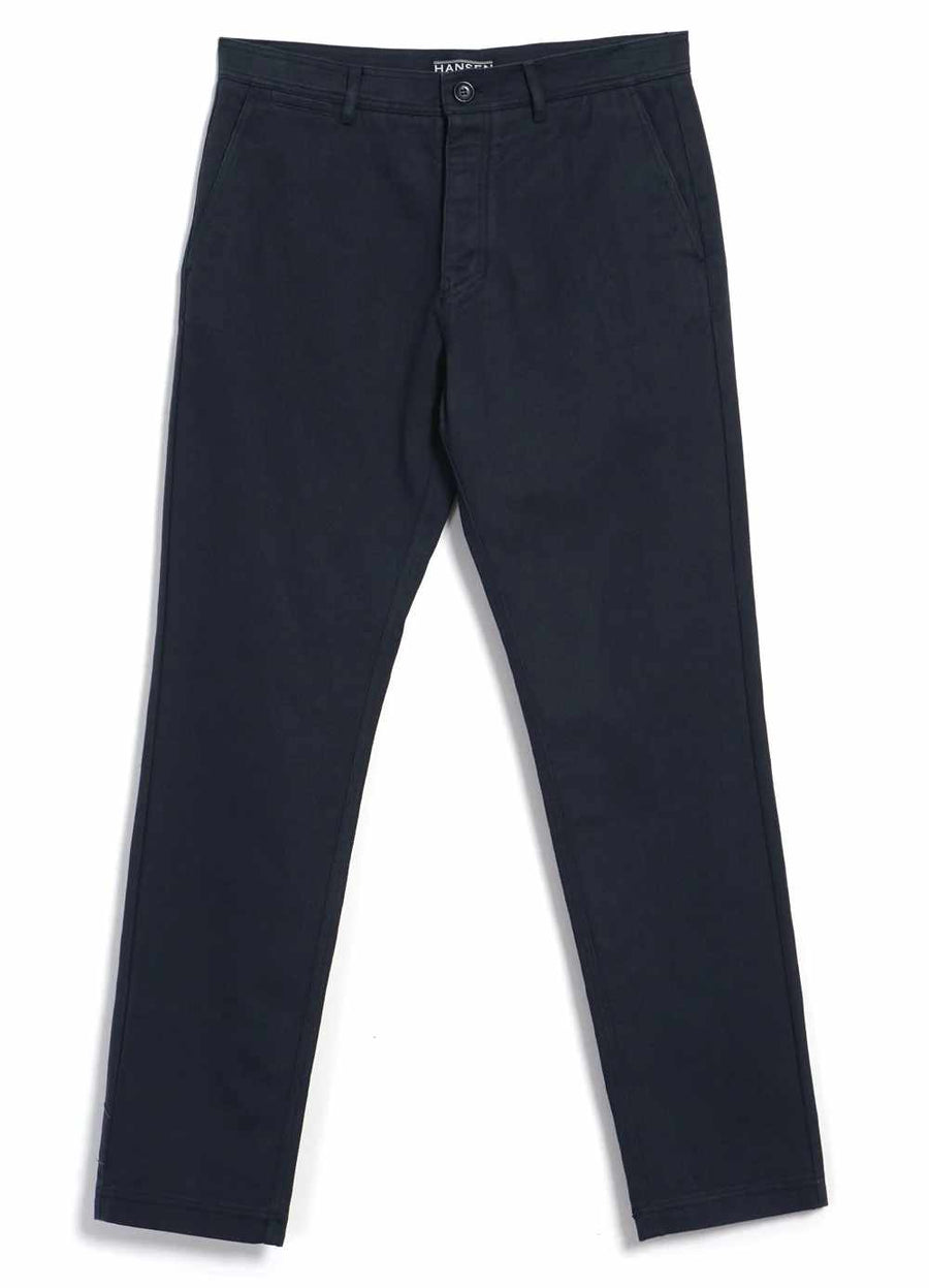 hansen fred regular cut work trousers dark navy