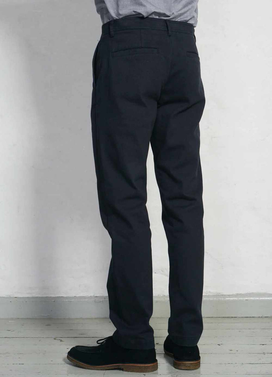 hansen fred regular cut work trousers dark navy