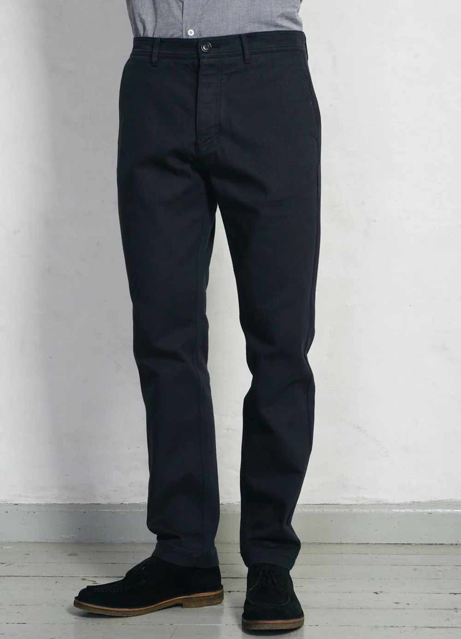 hansen fred regular cut work trousers dark navy