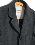 hansen josef easy four button blazer broken grey