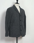 hansen josef easy four button blazer broken grey