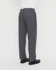 hansen ken casual trousers broken grey