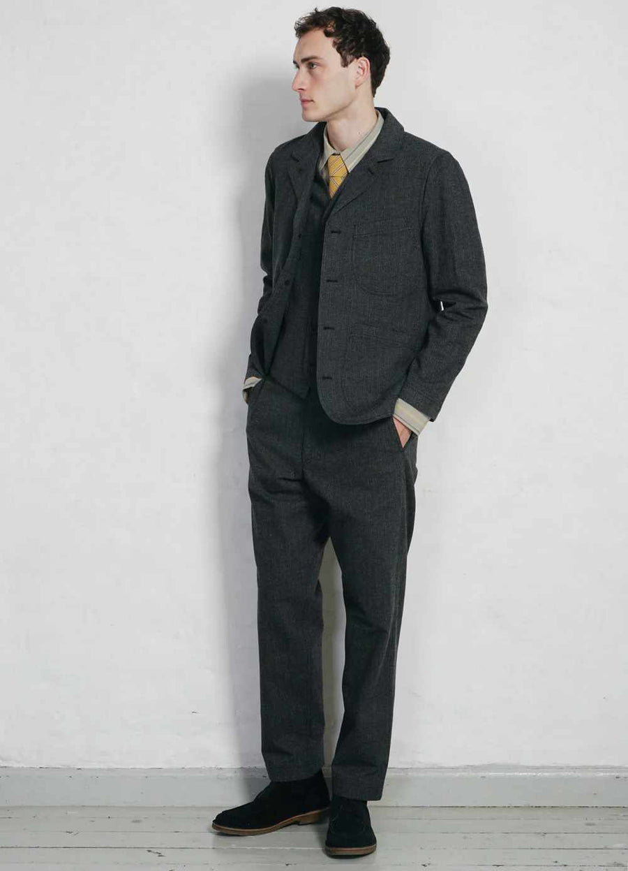 hansen ken wide cut trousers seaside