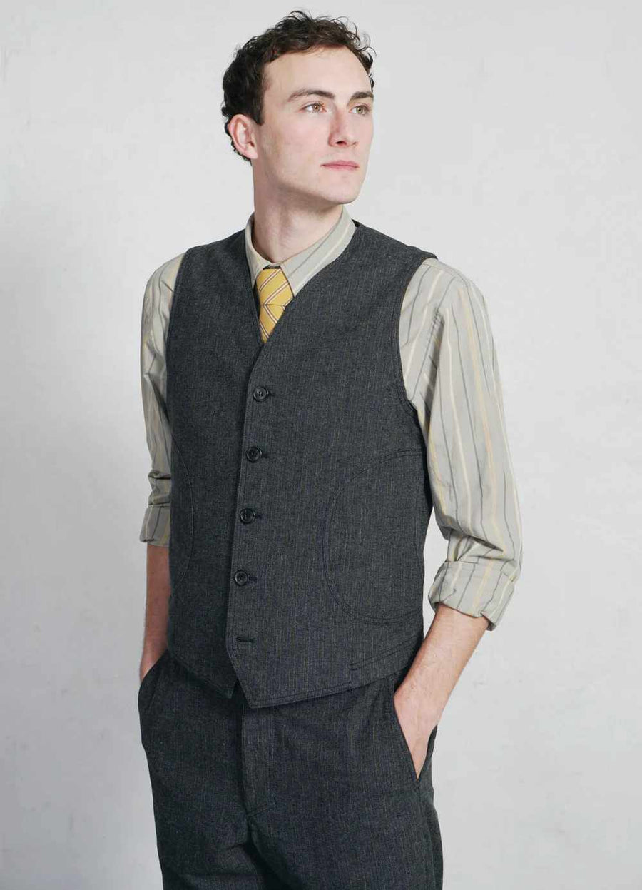 hansen knud workwear waistcoat seaside