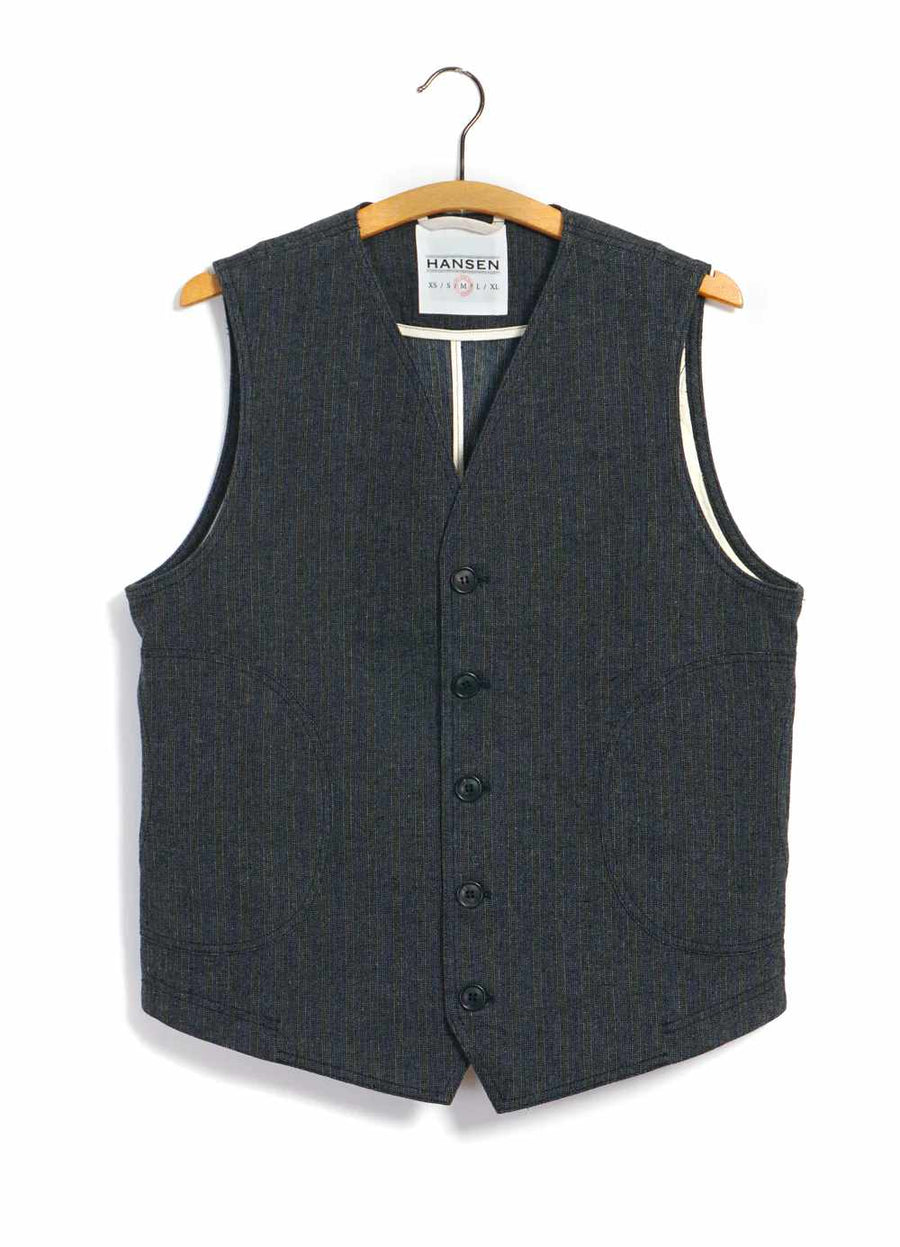 hansen knud workwear waistcoat seaside