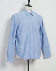 hansen raymond loose cut shirt blue stripes