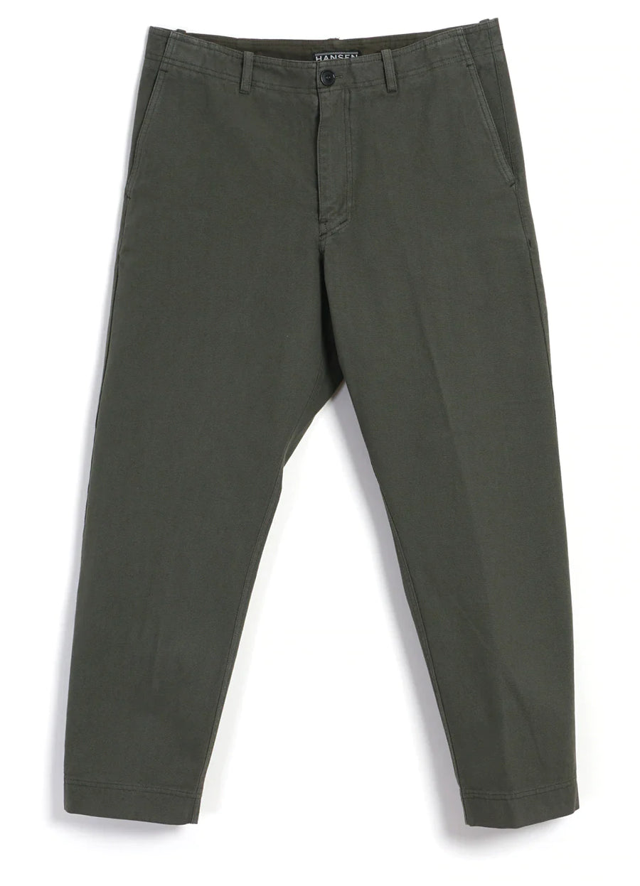 hansen trygve wide cut cropped trousers rosemary (LAST SIZE XLARGE)