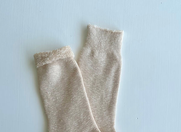 heritage 9.1 double trouble collection socks natural